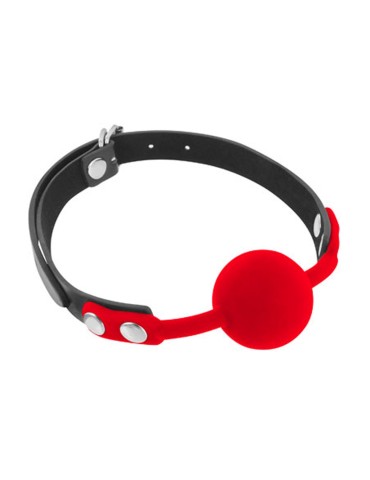 Baillon à boule rouge silicone - CC5700630030