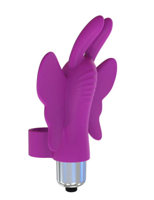 Doigt chinois vibrant papillon violet - VB051