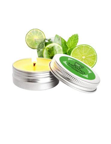 Mini Bougie de massage mojito 30ml - SEZ074