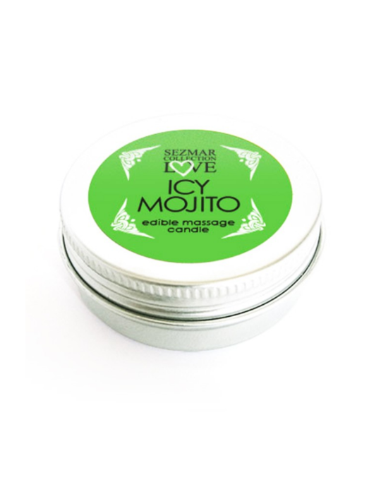 Mini Bougie de massage mojito 30ml - SEZ074