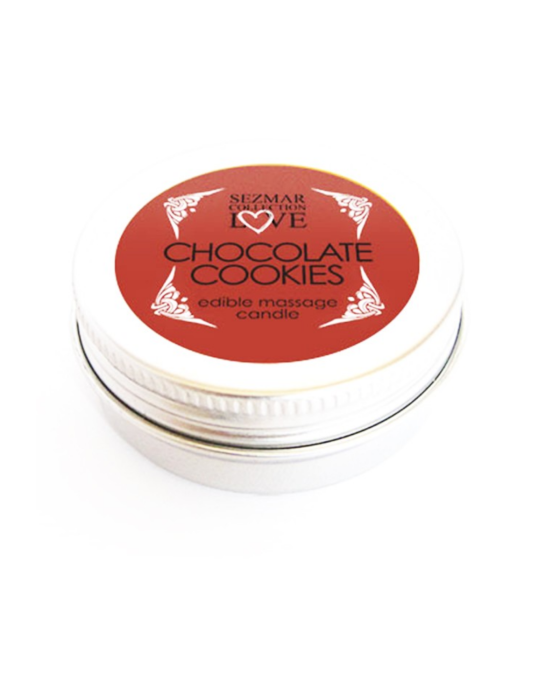 Mini Bougie de massage Chocolat Cookies 30ml - SEZ068