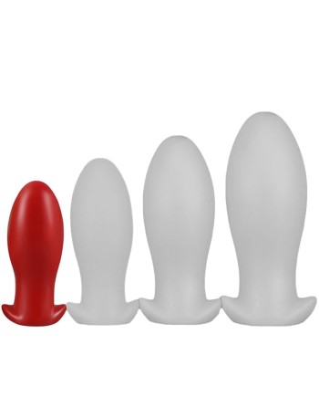 Plug Drakar Egg S 10 x 4.5cm Rouge