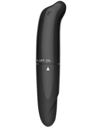 Stimulateur de clitoris Morton 13 x 2.5cm Noir