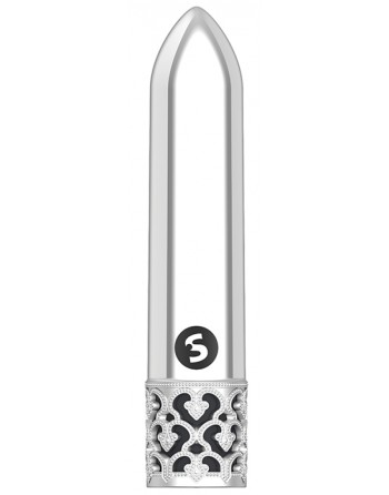 Mini Vibro Glitz 8.7cm Argenté