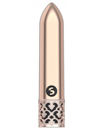 Mini Vibro Glitz 8.7cm Rose doré