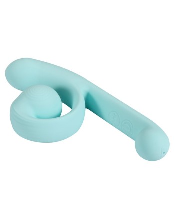 Stimulateur Point G Magic Snail 15 x 3.4cm Turquoise