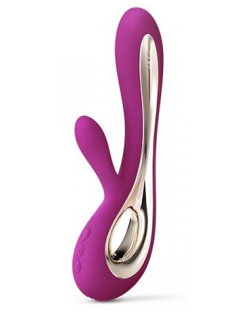 Vibromasseur Soraya 2 22 x 3.5 cm Mauve