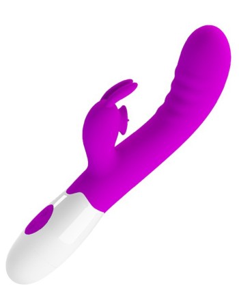 Vibro Rabbit Cerberus Pretty Love 21cm Violet