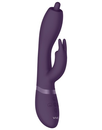 Vibro Rabbit Nilo Vive 22cm Violet