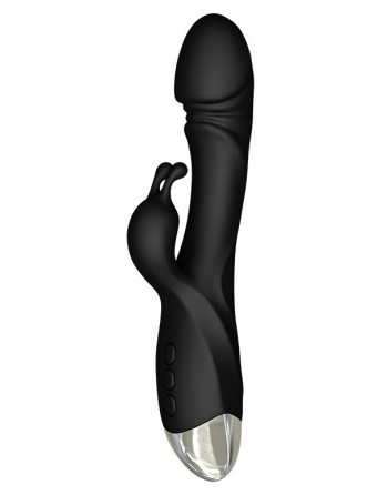 Vibro Rabbit Romeo 21cm Noir