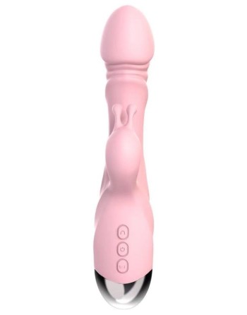 Vibro Rabbit Romeo 21cm Rose