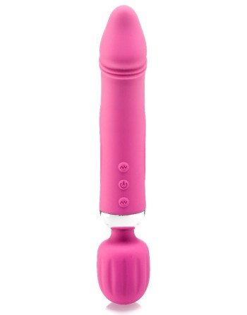 Vibro Wand Double Fun 17.5 x 4.5cm Rose