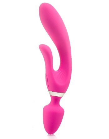 Vibro Wand Three Double 12.5 x 4cm Rose