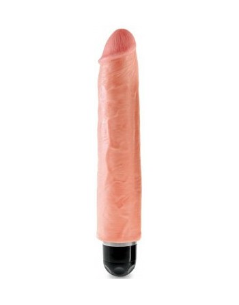 Gode XL vibrant King Cock Stiffy 25 x 5.5cm Flesh