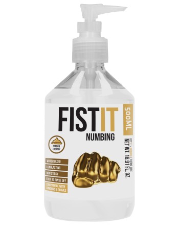 Lubrifiant relaxant Fist It Numbing - Bouteille Pompe 500ml