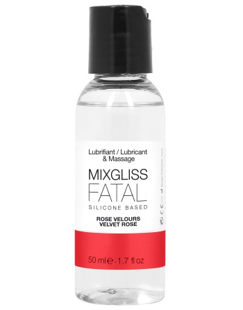 Lubrifiant silicone MixGliss Fatal - Rose Velours 50ml