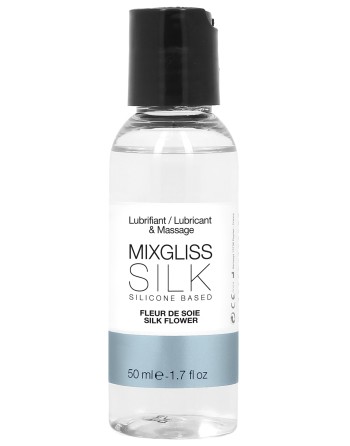 Lubrifiant silicone MixGliss Silk - Fleur de soie 50ml