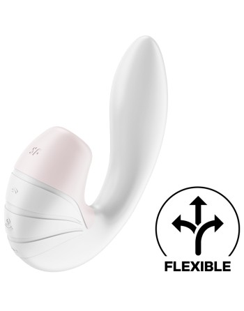 Stimulateur de clitoris Supernova Satisfyer Blanc