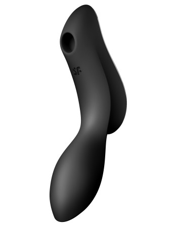 Stimulateur de clitoris Curvy Trinity 2 Satisfyer Noir