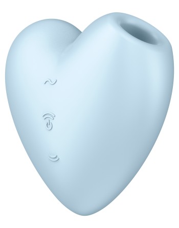 Stimulateur de clitoris Cutie Heart Satisfyer Bleu