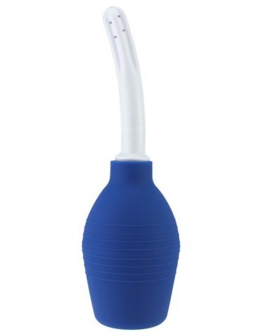 Poire de lavement Douche Anale Bleue 2 - Insertion 12 x 2cm