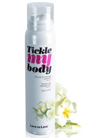 Mousse de massage crépitante Tickle My Body Monoi 150ml