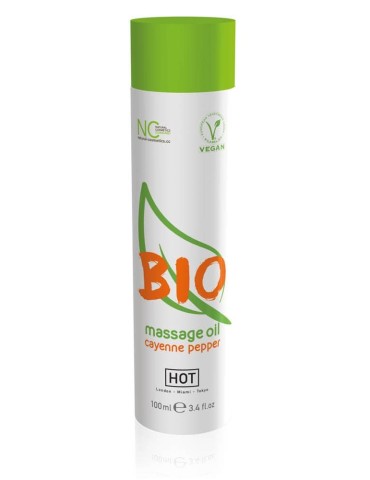 Huile de massage Piment Bio 100mL