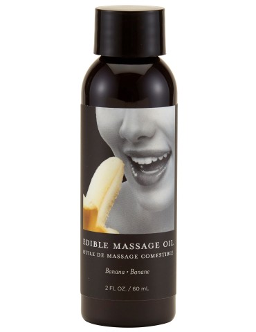 Huile de massage comestible Banane 60ml