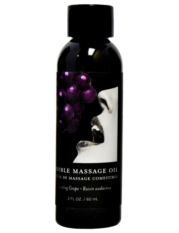 Huile de massage comestible Raisin 60ml