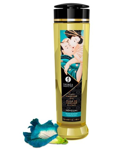 Huile de massage Sensual Fleurs des Iles 240mL