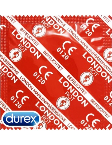 Préservatifs Durex London Fraise x12