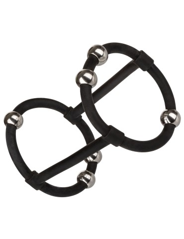 Cockring Cage de pénis Beaded Enhance 7.5cm - Diamètre 40mm