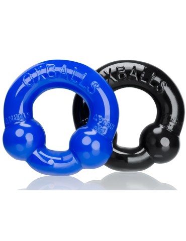 Pack Cockrings Ultraballs Oxballs Noir-Bleu