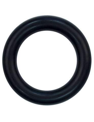 Cockring Fix Rubber Thick Noir