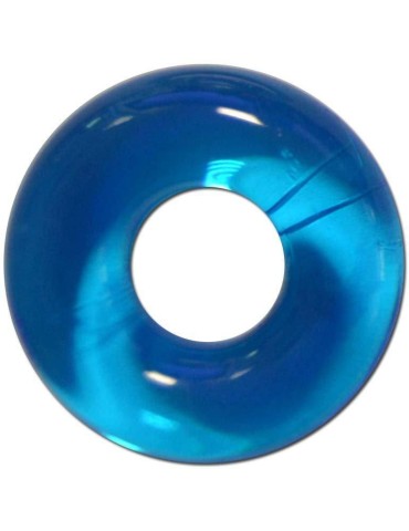 Cockring souple Fat Stretchy Bleu