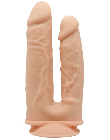 Double Gode Silexd Modèle U 15 x 4cm