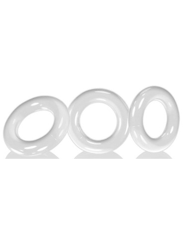 Lot de 3 cockings Willy Rings Blanc