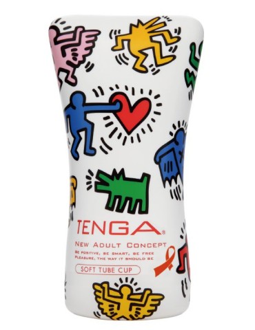 Tenga Soft Tube Cup by Keith Haring