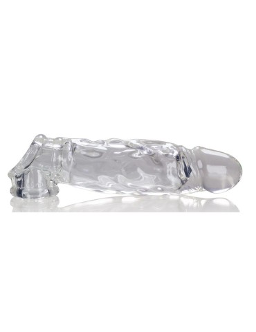 Gaine pour pÃ©nis Butch 20 x 5.5cm Transparente