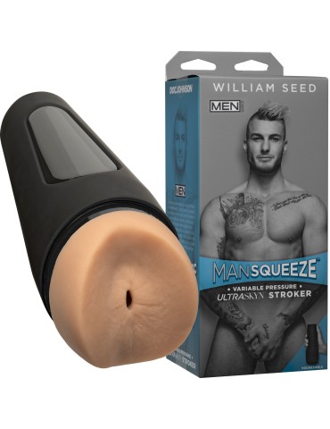 Masturbateur rÃ©aliste Man Squeeze William Seed