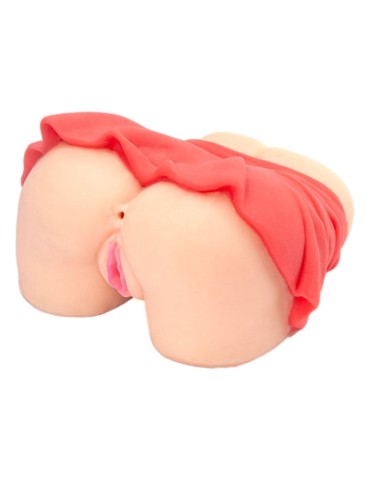 Masturbateur Fessier Mini Skirt Vagin-Anus Rouge