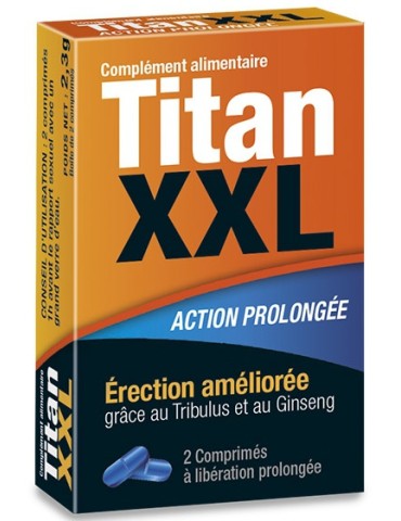 Titan XXL Stimulant Action ProlongÃ©e 2 gÃ©lules