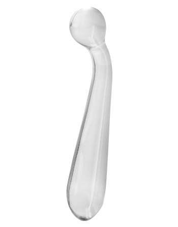 Gode en verre G-Spot Wand 16 x 3.5cm Transparent