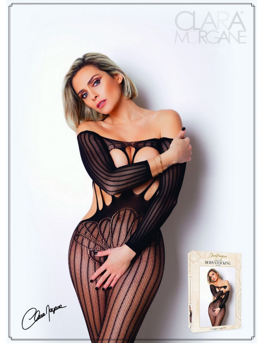 Bodystocking manches longues seins nus - Le Numéro 5 - Collection Bodystocking - CM99005