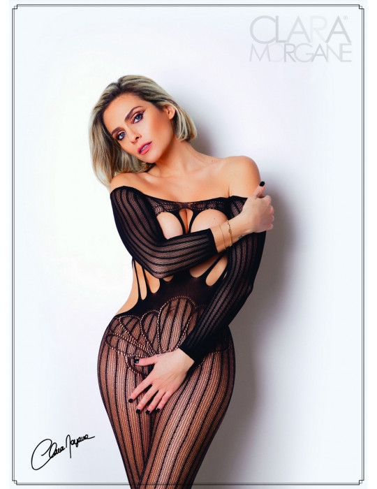 Bodystocking manches longues seins nus - Le Numéro 5 - Collection Bodystocking - CM99005