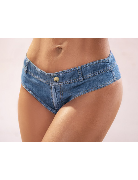 Micro short imitation jean - MAL105CHA