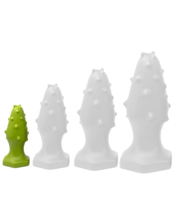 Plug silicone Monster Spike S 8 x 3.5cm Vert