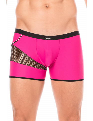 Boxer magenta filet et corde - LM2004-67MAG