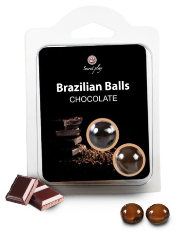 Boules de massage BRAZILIAN BALLS Chocolat