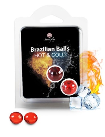 Boules de massages BRAZILIAN BALLS Effet chaud/froid